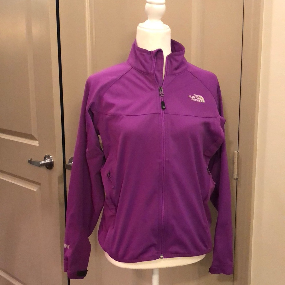 The North Face purple full zip jacket